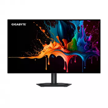 GIGABYTE MO27Q28G 27 collu OLED QHD spēļu monitors - 2560 x 1440, 280Hz, 0.03ms, 335 cd/m², Display HDR True Black 500, HDMI 2.1, Displayport 1.4