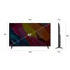 LG QNED AI 65QNED70A6A televizors 165,1 cm (65 collas) 4K Ultra HD Smart TV Wi-Fi Melns