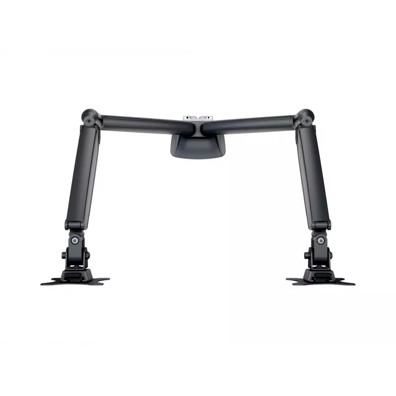 Multibrackets M Deskmount Gāzes Atsperes Divu Monitoru Stiprinājums Melns