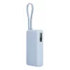 Portatīvais akumulators Xiaomi 67W 10000 mAh Li-Ion Zils, USB-C + USB-A, 3 ierīču atbalsts