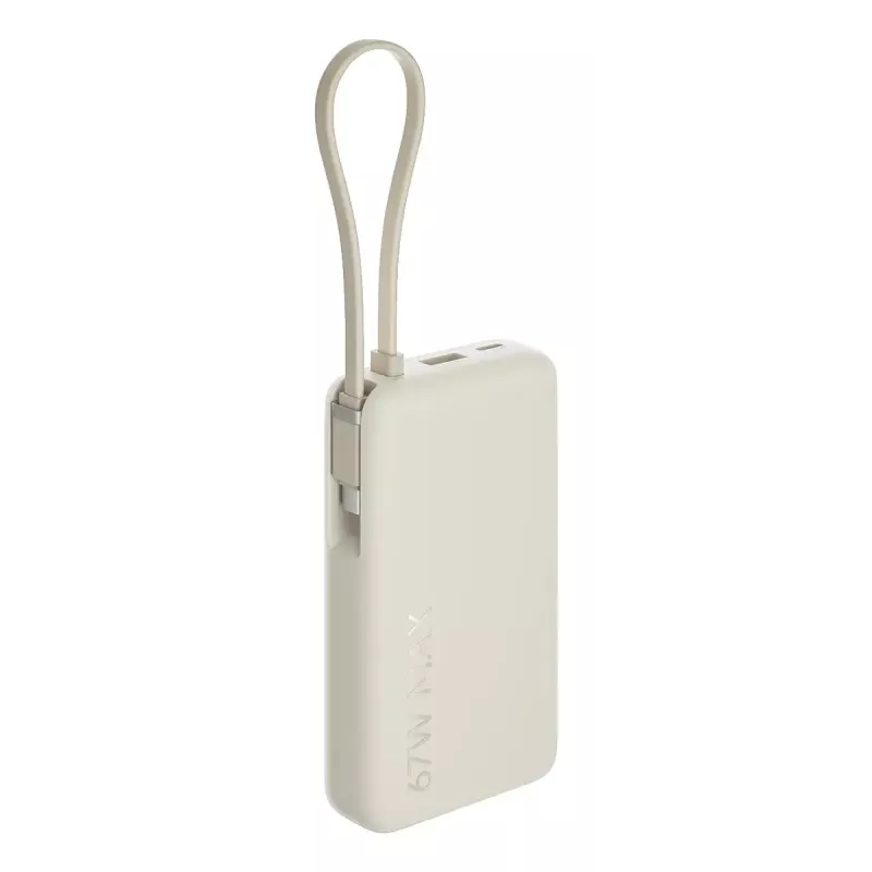 Portatīvais akumulators Xiaomi 67W 10000 mAh Litija-Jonu, 11.61V, USB-A + USB-C, Smilšu krāsa