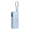 Power bank Xiaomi 67W 20000 mAh Li-Ion Zils — 11,1 V, USB-A + USB-C, atbalsta 3 ierīces