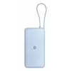 Power bank Xiaomi 67W 20000 mAh Li-Ion Zils — 11,1 V, USB-A + USB-C, atbalsta 3 ierīces