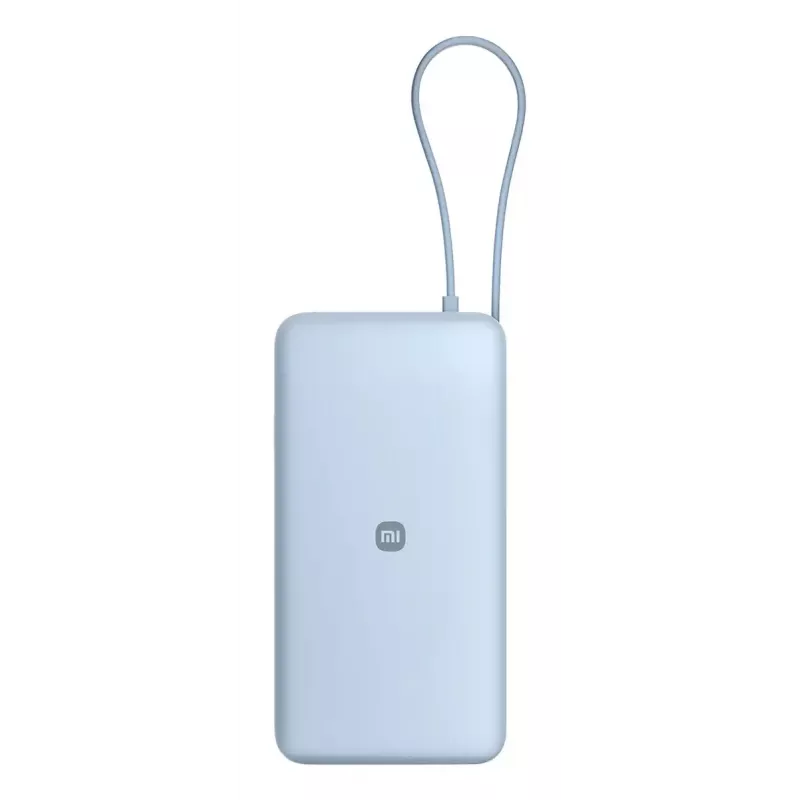Power bank Xiaomi 67W 20000 mAh Li-Ion Zils — 11,1 V, USB-A + USB-C, atbalsta 3 ierīces