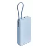 Power bank Xiaomi 67W 20000 mAh Li-Ion Zils — 11,1 V, USB-A + USB-C, atbalsta 3 ierīces