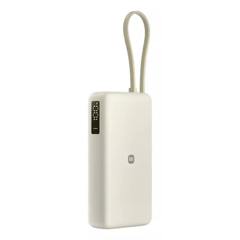 Portatīvais akumulators Xiaomi 67W 20000 mAh Li-Ion, 11.1V, USB-A + USB-C, Smilšu krāsā