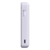 Power bank Xiaomi BHR08PAGL 5900 mAh Li-Ion ar bezvadu uzlādi, 1x USB-C, Violeta