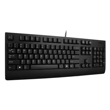 Vadu pilnizmēra tastatūra Lenovo Preferred Pro II USB US English Melna, 104 taustiņi, plunger slēdži, 2 m kabelis