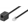 Microconnect MPK103FB telefona kabelis 3 m Melns