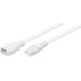 Microconnect PE040630W barošanas kabelis Balts 3 m C14 savienotājs C13 savienotājs