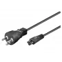 Microconnect PE120819 strāvas kabelis Melns 1.8 m C5 savienotājs