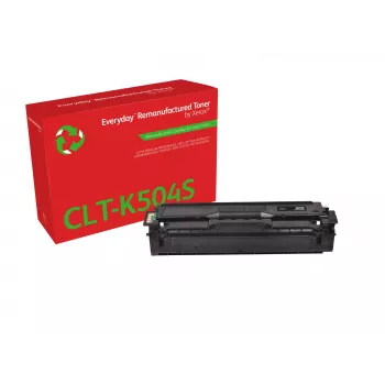 Xerox Everyday™ Black Remanufactured Toner, saderīgs ar Samsung CLT-K504S, standarta ietilpība
