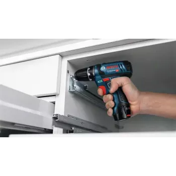 Akumulatora skrūvgriezis Bosch GSR 12V-15, Pistoles rokturis, 12V, 400/1300 RPM