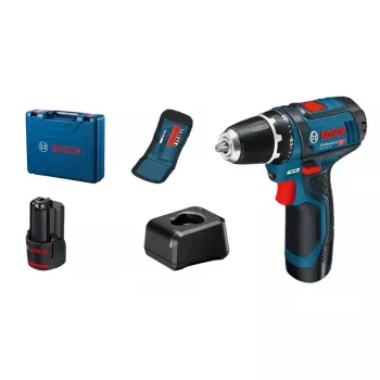 Akumulatora skrūvgriezis Bosch GSR 12V-15, Pistoles rokturis, 12V, 400/1300 RPM