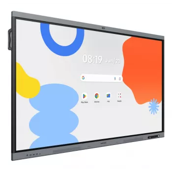 Samsung LH75WAFPLGC interaktīvā tāfele 190,5 cm (75 inch) 3840 x 2160 pikseļi Skārienekrāns Melns, Pelēks