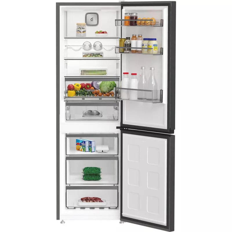 Whirlpool WHK 26362 XBR4E Brīvstāvošs Ledusskapis 316 L Melns