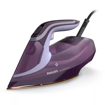 Philips 8000 sērijas DST8021/30 tvaika gludeklis ar SteamGlide Elite zoli, 3000 W, violets