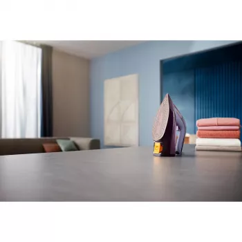 Philips 8000 sērijas DST8021/30 tvaika gludeklis ar SteamGlide Elite zoli, 3000 W, violets