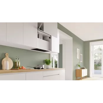 Bosch Serie 8 DLN78PC60 iebūvējams tvaika nosūcējs, melns, 590 m³/h