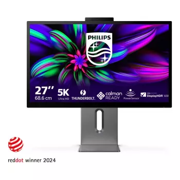 Philips Brilliance 27E3U7903/00 monitors 68.6 cm (27 inch) 5K Ultra HD LCD pelēks