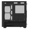 XPG VALOR AIR PRO Mid-Tower korpuss, Midi Tower, PC, Melns, ATX, EATX, micro ATX, Mini-ATX, SPCC, Rūdīts stikls, Multi