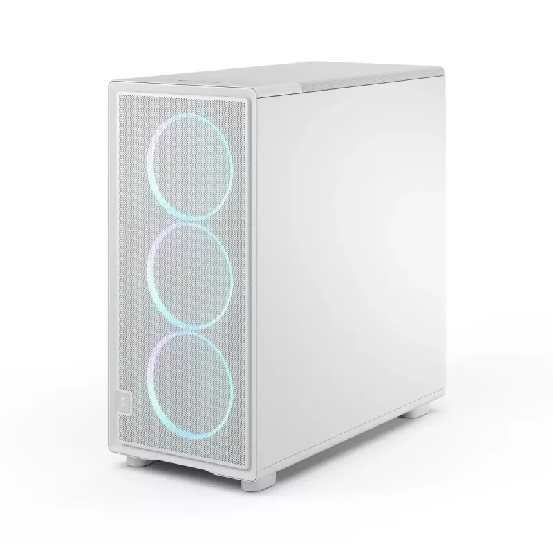 Fractal Design Epoch XL korpuss | Balts TG RGB Clear Tint | ATX