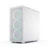 Fractal Design Epoch XL korpuss | Balts TG RGB Clear Tint | ATX