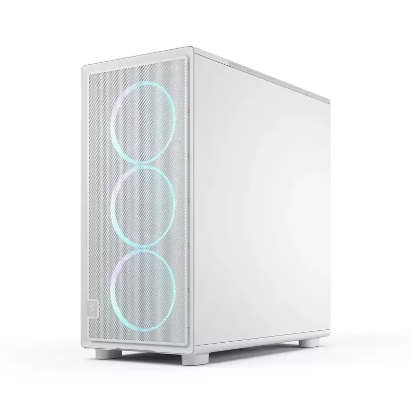 Fractal Design Epoch XL korpuss | Balts TG RGB Clear Tint | ATX