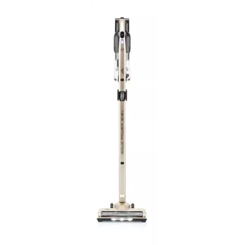 Bezvadu rokas putekļsūcējs ETA Gold Power — bezmaiss, ciklona filtrs, HEPA, 0,4 L, Li-Ion akumulators, 35 min darbība, 2,29 kg