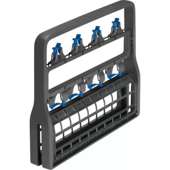 Vīna glāžu turētājs Electrolux 9029795540 — melns, 8 glāzēm, H260×W220×D330 mm