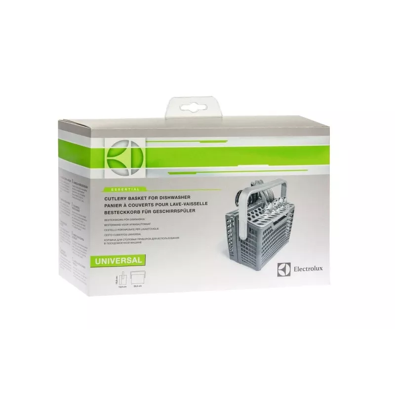 Electrolux E4DHCB01 pelēks galda piederumu grozs trauku mazgājamai mašīnai