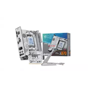 MSI MPG X870I EDGE TI EVO WIFI mātesplate AMD X870 Socket AM5 mini ITX