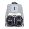 Intellinet 2-Port āra vandalizma necaurlaidīgs Gigabit PoE++ pagarinātājs, divi 30 W porti, pagarina PoE līdz 100 m, 60 W budžets, IEEE 802.3bt (4PPoE) saderīgs, IP67 ūdensnecaurlaidīgs, IK10, metāla korpuss