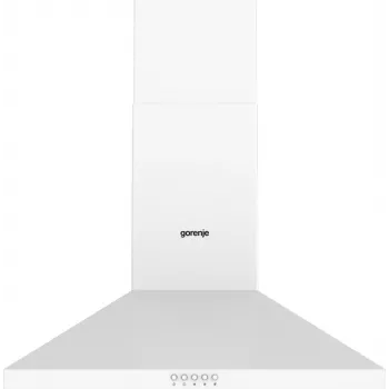 Gorenje KH60A F2LB WH WHC629E4W RL_G400 Tvaika nosūcējs, 450 m³/h, sienas, balts