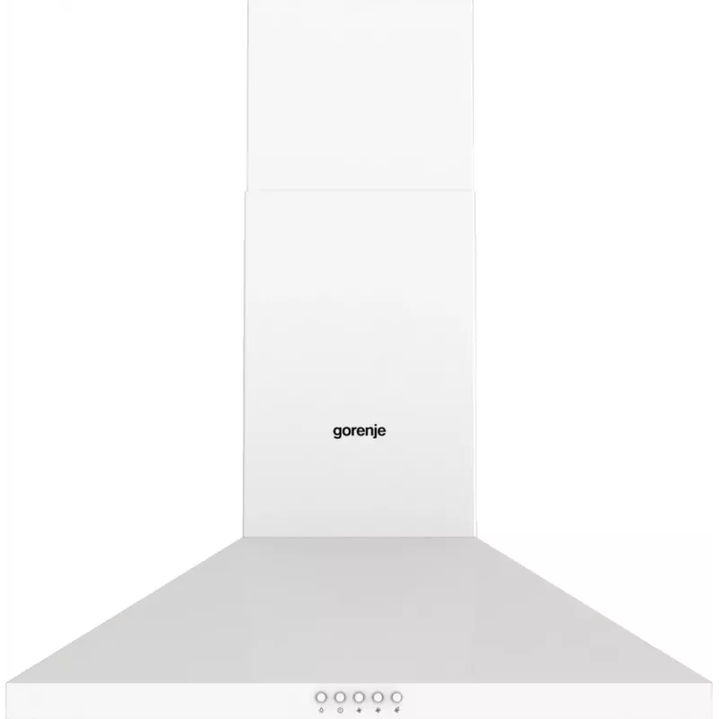 Gorenje KH60A F2LB WH WHC629E4W RL_G400 Tvaika nosūcējs, 450 m³/h, sienas, balts
