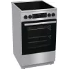 Gorenje GECS5C70XA brīvstāvoša plīts ar keramikas virsmu, nerūsējošais tērauds