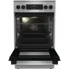 Gorenje GECS5C70XA brīvstāvoša plīts ar keramikas virsmu, nerūsējošais tērauds
