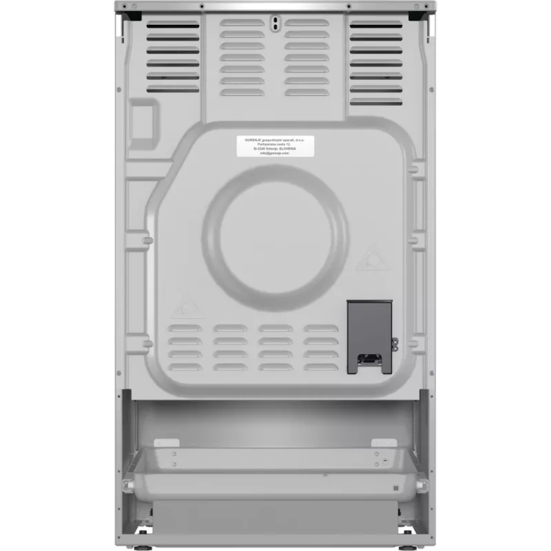 Gorenje GECS5C70XA brīvstāvoša plīts ar keramikas virsmu, nerūsējošais tērauds