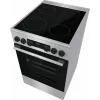 Gorenje GECS5C70XA brīvstāvoša plīts ar keramikas virsmu, nerūsējošais tērauds