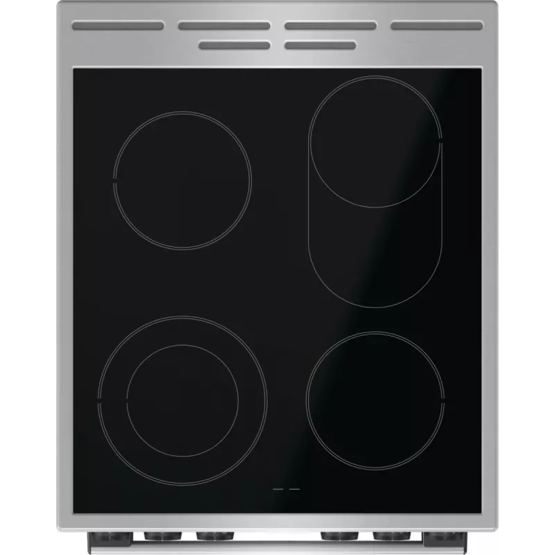 Gorenje GECS5C70XA brīvstāvoša plīts ar keramikas virsmu, nerūsējošais tērauds