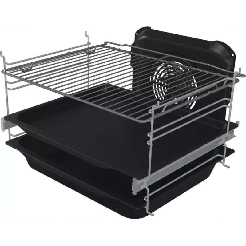 Gorenje GECS5C70XA brīvstāvoša plīts ar keramikas virsmu, nerūsējošais tērauds