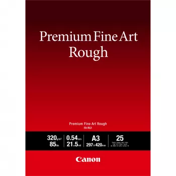 Canon FA-RG1 Premium Fine Art Rough Papīrs, A3, 25 loksnes, 320 g/m², 540 µm