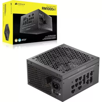 Barošanas bloks CORSAIR RMx Shift Series RM1000x 1000W ATX 24-pin 80 PLUS Gold, melns, 140mm ventilators