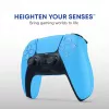 Spēļu kontrolieris Sony DualSense v3 Zils — Bluetooth/USB, USB-C, iebūvēts akumulators, PlayStation 5 saderīgs