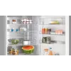 Bosch Serie 6 KGN49LBCF ledusskapis-saliedētājs brīvstāvošs 440 L Melns