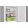 Bosch Serie 6 KGN49LBCF ledusskapis-saliedētājs brīvstāvošs 440 L Melns