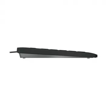 CHERRY Stream JK-8502DE-2 USB vadu tastatūra, melna, QWERTZ vācu izkārtojums, 115 taustiņi