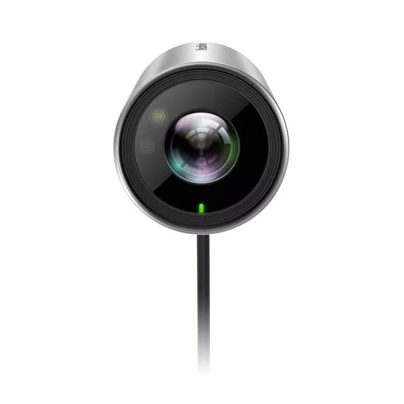 Tīmekļa kamera Yealink UVC30 Ultra HD 4K — 8.51 MP, 3840×2160, USB 3.2 Gen 1, stiprinājums ar klipsi, melna/sudraba
