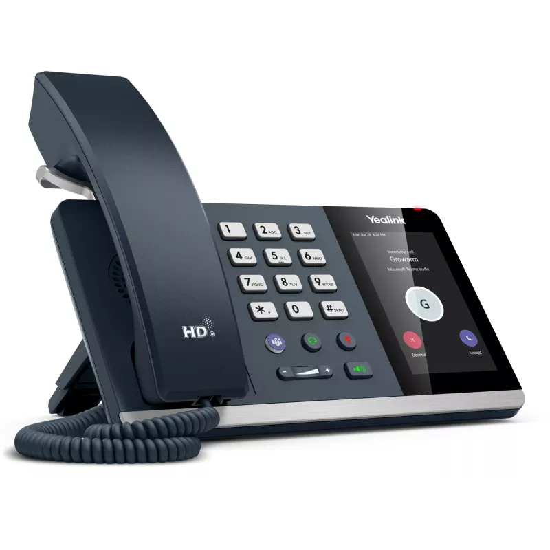 IP telefons Yealink MP54 Microsoft Teams izdevums ar vadu klausuli Android