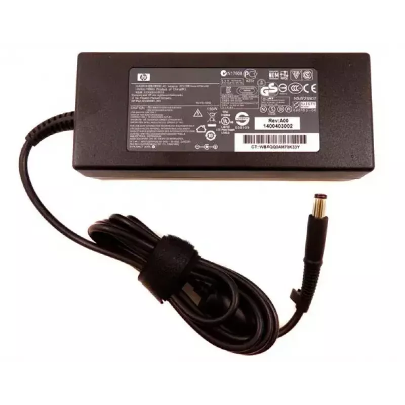 HP 600081-001 barošanas adapteris iekštelpām 150 W Melns